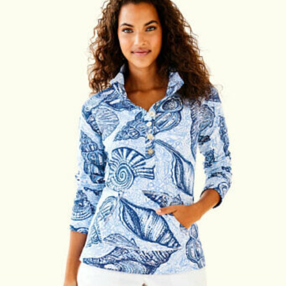 Lilly Pulitzer UPF 50+ Captain Popover